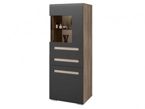 Шкаф Наоми ШК-24 графит нубук в Лангепасе - langepas.mebel-tymen.ru | фото