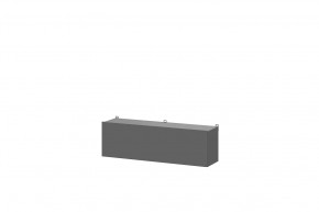 Шкаф навесной графит серый Денвер в Лангепасе - langepas.mebel-tymen.ru | фото