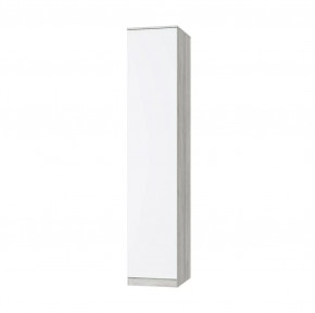 Шкаф-пенал Лори, 452 мм, дуб серый/белый в Лангепасе - langepas.mebel-tymen.ru | фото