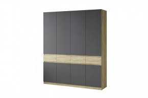 Шкаф распашной Турин Графит в Лангепасе - langepas.mebel-tymen.ru | фото