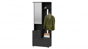 Шкаф-секция комбинированная «Витра» тип 1 Антрацит в Лангепасе - langepas.mebel-tymen.ru | фото