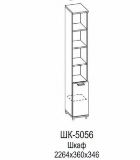 Шкаф ШК-5056 Грейс в Лангепасе - langepas.mebel-tymen.ru | фото