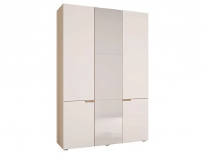 Шкаф трехстворчатый Анталия Сонома -Белый софт в Лангепасе - langepas.mebel-tymen.ru | фото