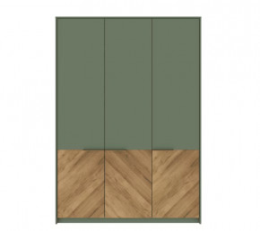 SIENA шкаф SZF3D (Дымчатый зеленый/Дуб вотан) в Лангепасе - langepas.mebel-tymen.ru | фото