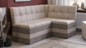 Скамья угловая «Оскар» исп. 2 Микровелюр Wellmart Dark Beige, Latte в Лангепасе - langepas.mebel-tymen.ru | фото