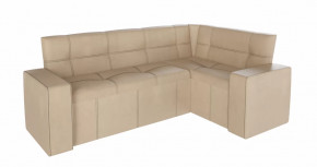 Скамья угловая со спальным местом КВАДРО Тип 4 Бежевый в Лангепасе - langepas.mebel-tymen.ru | фото