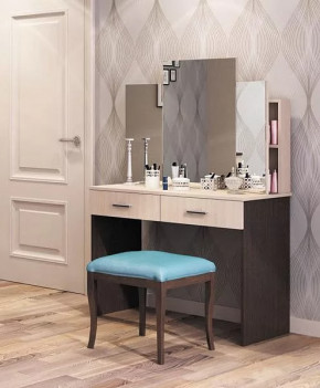 СОФИЯ Стол косметический (ш1008*г482*в1482мм), ЛДСП венге/дуб белфорд в Лангепасе - langepas.mebel-tymen.ru | фото