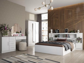 Спальный гарнитур Басямиф, белый в Лангепасе - langepas.mebel-tymen.ru | фото