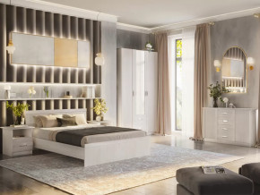 Спальный гарнитур Сабрина-2 Ясень анкор светлый в Лангепасе - langepas.mebel-tymen.ru | фото