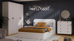 Спальный гарнитур «Тиффани» №3 Белый Жемчуг, Белый софт в Лангепасе - langepas.mebel-tymen.ru | фото