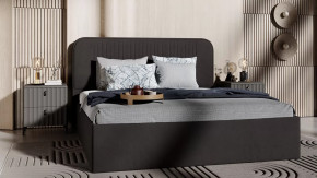 Спальный гарнитур «Тиффани» стандартный Базальт, Грей софт, Велюр Графит в Лангепасе - langepas.mebel-tymen.ru | фото