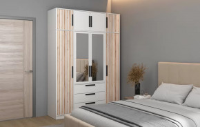 Спальный гарнитур Вегас (ЛДСП Белый) в Лангепасе - langepas.mebel-tymen.ru | фото