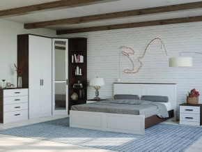 Спальный гарнитур Венеция-1 Венге/Белое дерево в Лангепасе - langepas.mebel-tymen.ru | фото