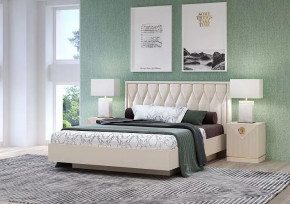 Спальня №3 "Капри" Сатин в Лангепасе - langepas.mebel-tymen.ru | фото