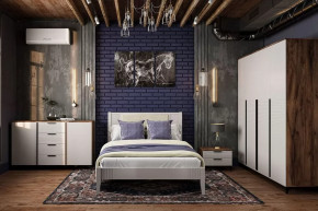 Спальня модульная Брента Жемчуг в Лангепасе - langepas.mebel-tymen.ru | фото