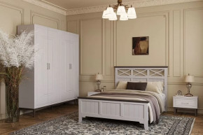 Спальня модульная Гориция Персидский жемчуг/Лак Льняной в Лангепасе - langepas.mebel-tymen.ru | фото