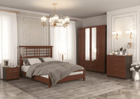 Спальня модульная Кантри Орех в Лангепасе - langepas.mebel-tymen.ru | фото