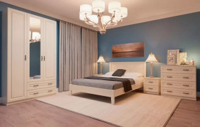 Спальня модульная Кантри Слоновая кость в Лангепасе - langepas.mebel-tymen.ru | фото