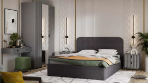 Спальня «Тиффани» Серый графит, Графит матовый в Лангепасе - langepas.mebel-tymen.ru | фото