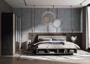 Спальня Эдинбург в Лангепасе - langepas.mebel-tymen.ru | фото