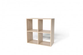 Стеллаж 4 секции 696х700х294, цвет дуб сонома в Лангепасе - langepas.mebel-tymen.ru | фото