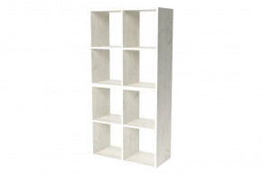 Стеллаж 8 секций 1392х700х294, цвет дуб грей в Лангепасе - langepas.mebel-tymen.ru | фото