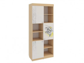 Стеллаж Форсаж дуб сонома/белый в Лангепасе - langepas.mebel-tymen.ru | фото