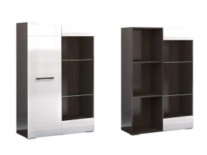 Стеллаж Ненси Венге-Белый глянец в Лангепасе - langepas.mebel-tymen.ru | фото