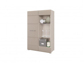 Стеллаж Ненси Ясень-Капучино глянец в Лангепасе - langepas.mebel-tymen.ru | фото