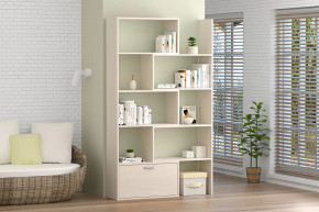 Стеллаж раздвижной, 718/1300 мм бодега белая Диал в Лангепасе - langepas.mebel-tymen.ru | фото