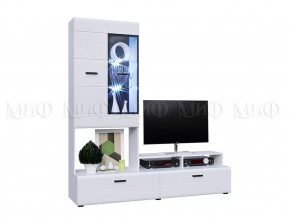 Стенка центр Нэнси New МДФ в Лангепасе - langepas.mebel-tymen.ru | фото