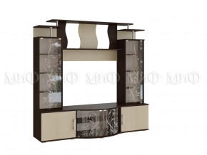 Стенка Виста Дуб беленый/Венге в Лангепасе - langepas.mebel-tymen.ru | фото