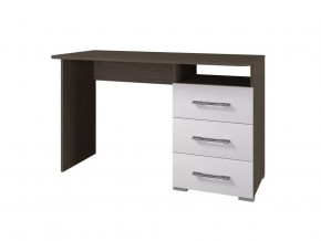 Стол 1200 3 ящика Ненси венге-белый в Лангепасе - langepas.mebel-tymen.ru | фото