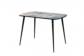 Стол Бостон Лайт 2, фотопечать Версаль/опоры черные в Лангепасе - langepas.mebel-tymen.ru | фото