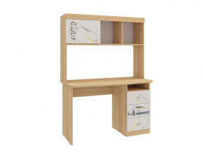 Стол Форсаж дуб сонома/белый в Лангепасе - langepas.mebel-tymen.ru | фото