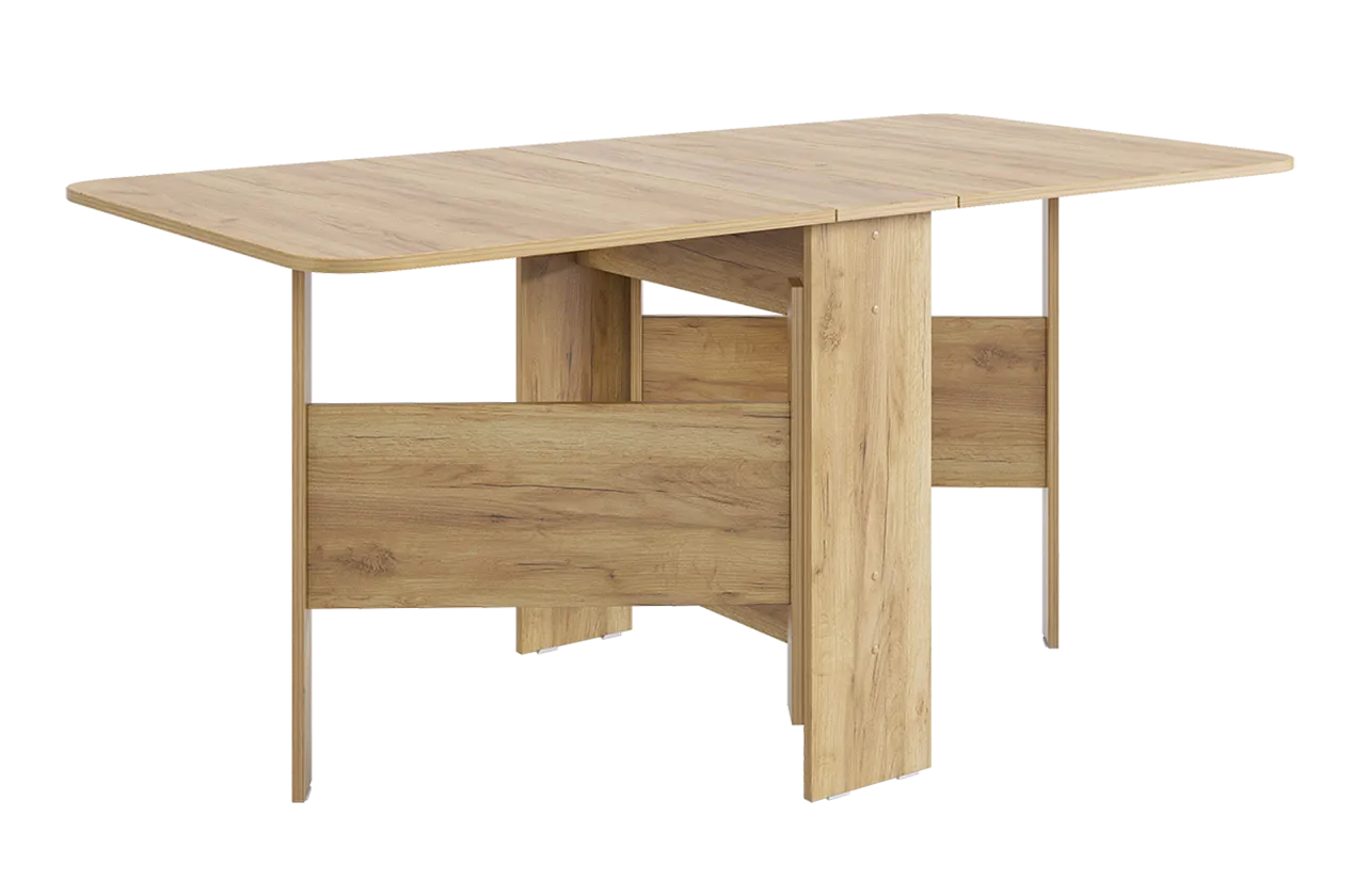 Стол-книжка раскладной Мечта 2 (дуб крафт золотой/дуб крафт золотой) в Лангепасе - langepas.mebel-tymen.ru | фото