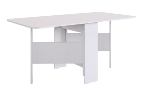 Стол-книжка раскладной Мечта 2 (белое дерево/белое дерево) в Лангепасе - langepas.mebel-tymen.ru | фото