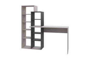 Стол компьютерный Квадро, кашемир/черный ясень в Лангепасе - langepas.mebel-tymen.ru | фото