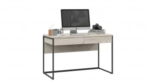 Стол компьютерный «Лофт» тип 2 Черный/Дуб крафт белый в Лангепасе - langepas.mebel-tymen.ru | фото