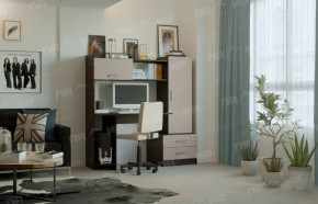 Стол компьютерный "ПКС-7" венге/дуб белфорт в Лангепасе - langepas.mebel-tymen.ru | фото