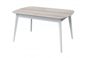 Стол обеденный Прайм, бора бора/белый в Лангепасе - langepas.mebel-tymen.ru | фото