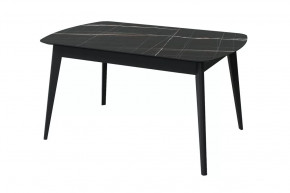 Стол обеденный Прайм, черный тунис/черный в Лангепасе - langepas.mebel-tymen.ru | фото