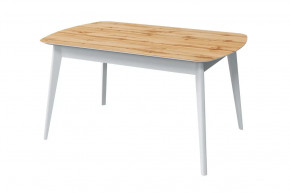 Стол обеденный Прайм, дуб вотан/белый в Лангепасе - langepas.mebel-tymen.ru | фото