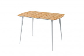 Стол обеденный Прайм Лайт, Дуб вотан/белый в Лангепасе - langepas.mebel-tymen.ru | фото