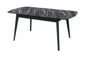 Стол обеденный Прайм раздвижной, луанда/черный в Лангепасе - langepas.mebel-tymen.ru | фото