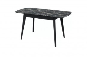 Стол обеденный Прайм раздвижной, луанда/черный в Лангепасе - langepas.mebel-tymen.ru | фото