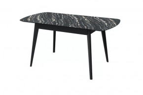 Стол обеденный Прайм раздвижной, луанда/черный в Лангепасе - langepas.mebel-tymen.ru | фото