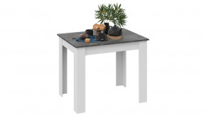 Стол обеденный «Промо» тип 1 Белый/Ателье темный в Лангепасе - langepas.mebel-tymen.ru | фото