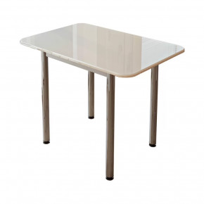 Стол обеденный с принтом белый глянец в Лангепасе - langepas.mebel-tymen.ru | фото