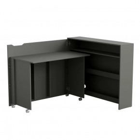 Стол письменный Графит Luis НК-мебель в Лангепасе - langepas.mebel-tymen.ru | фото